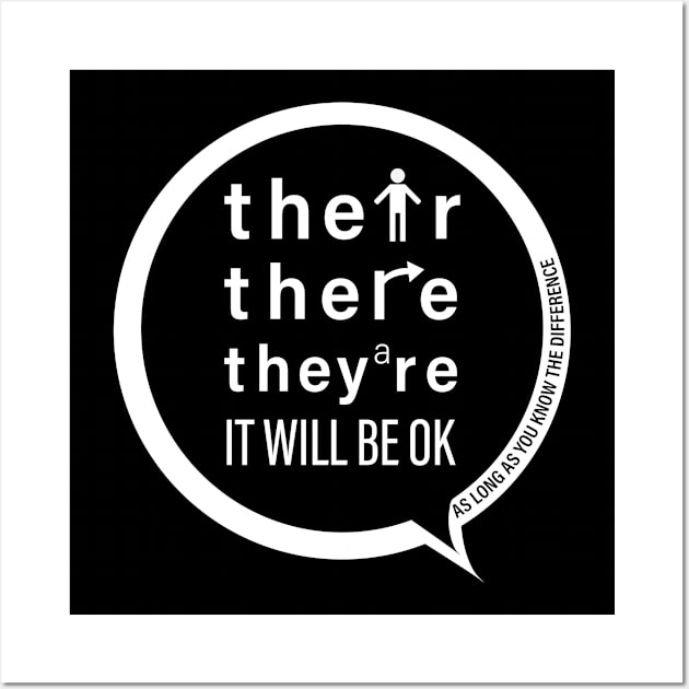 It Will Be Ok Wall Art by Uncomfortablepiratecollection